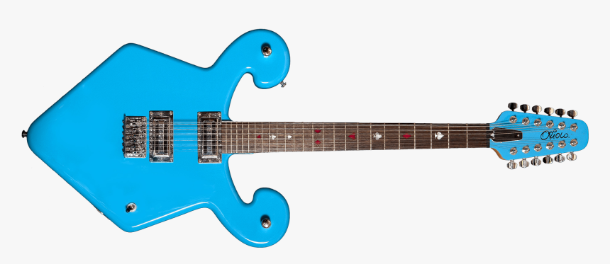 Wizard 12-string Light Blue - Bass Guitar, HD Png Download, Free Download