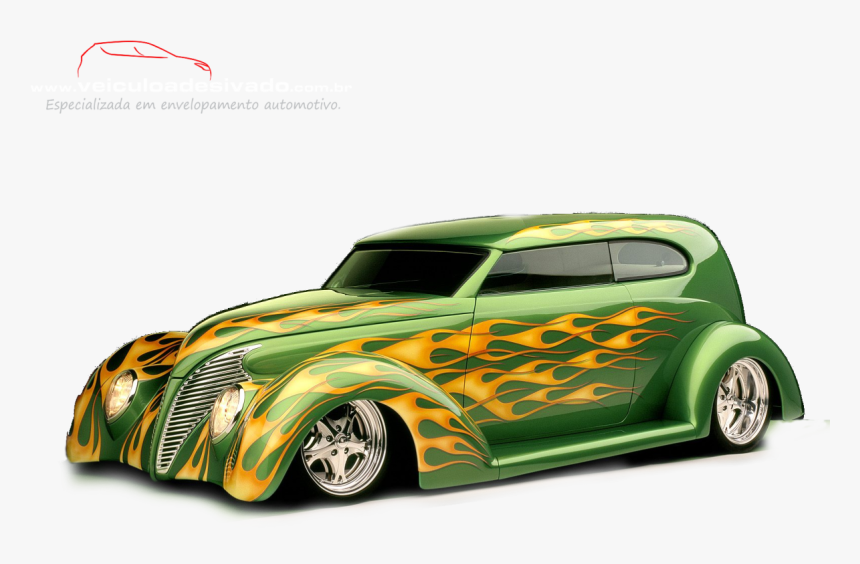 Silhouette Hot Rod Flames , Png Download - Hot Wheels Cars Png, Transparent Png, Free Download