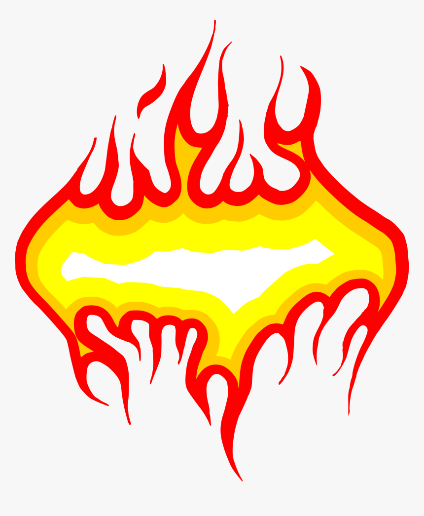 6 Cartoon Fire Flame Elements Vector 2 - Fire Flame, HD Png Download, Free Download