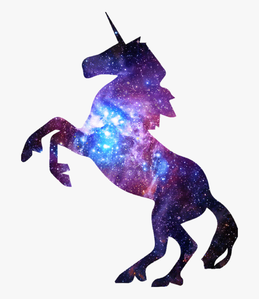Silhouette Unicorn Clip Art - Black Unicorn Silhouette, HD Png Download, Free Download