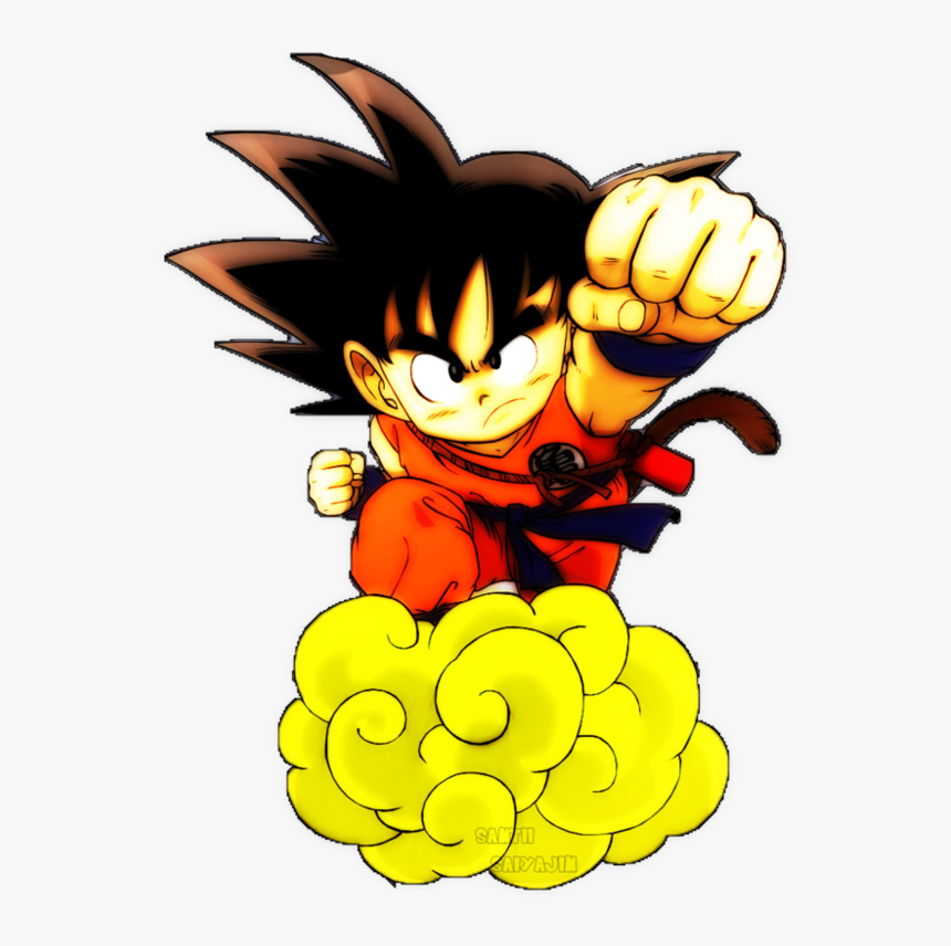 Thumb Image - Goku En La Nube Voladora, HD Png Download - kindpng