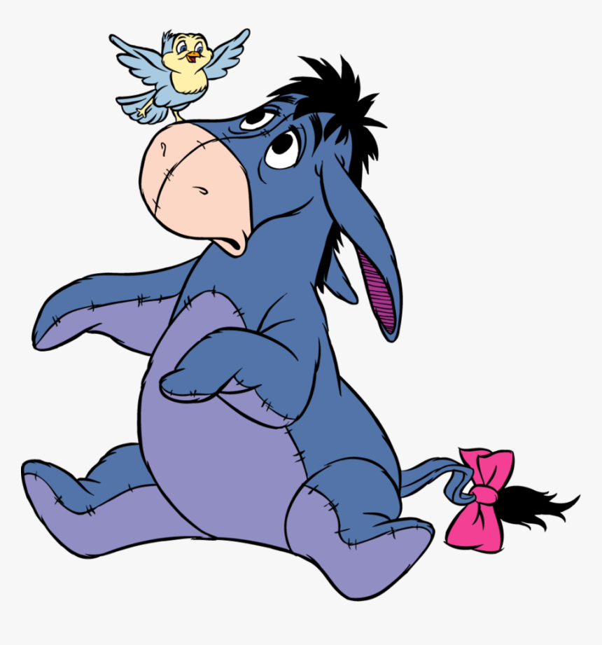 Winnie Pooh Png - Eeyore Winnie The Pooh Characters, Transparent Png, Free Download