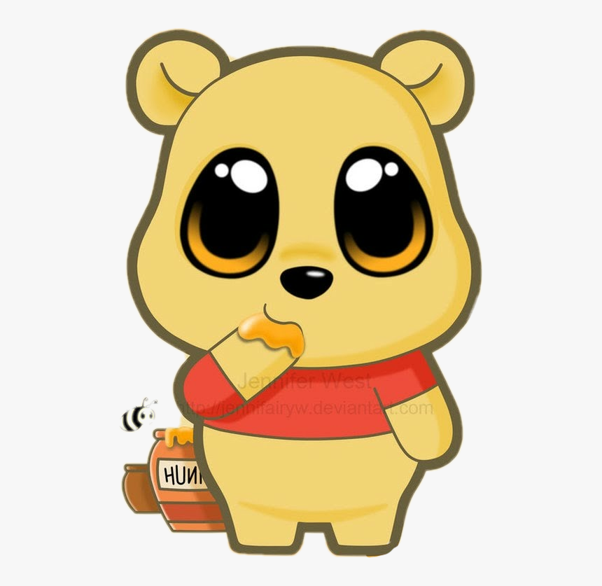 #chibi #pooh - Cute Top Disney Character, HD Png Download, Free Download
