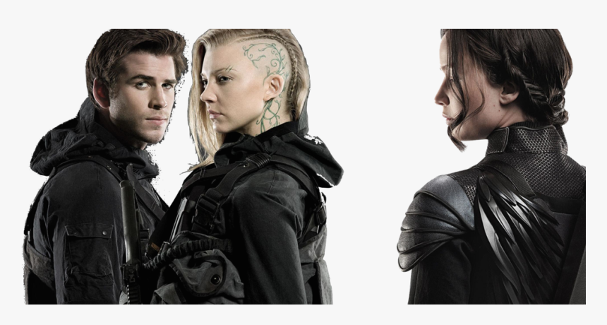 Hunger Games Mockingjay Jennifer Lawrence Liam Hemsworth - Natalie Dormer Png, Transparent Png, Free Download