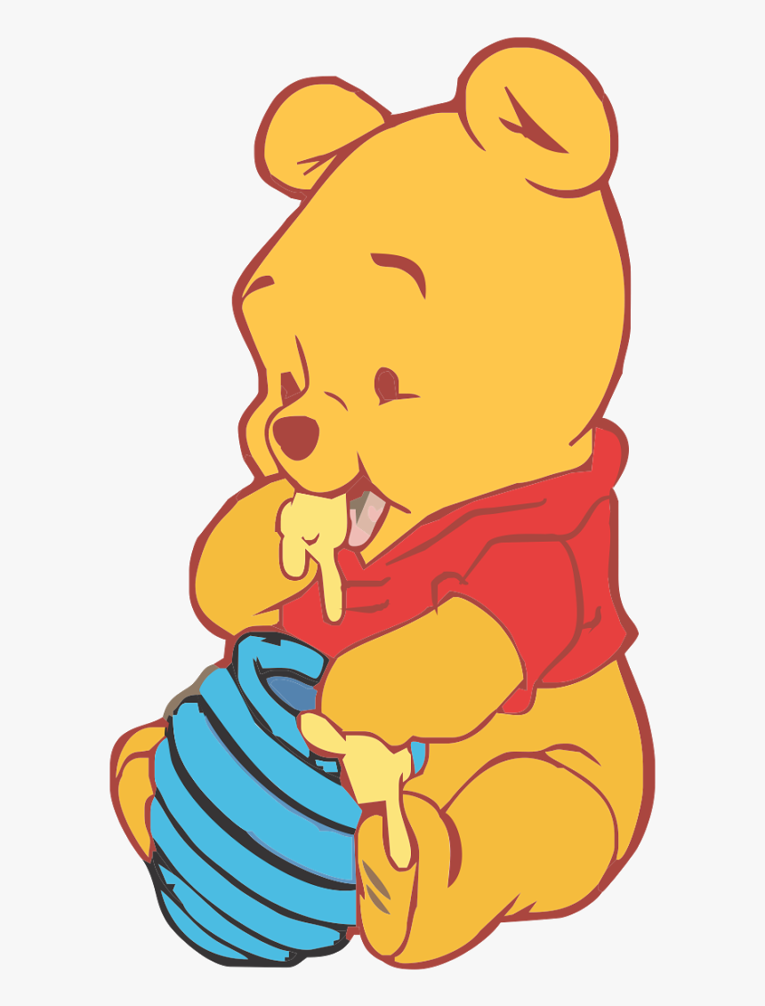 Winnie Pooh Png - Winnie The Pooh Sticker, Transparent Png, Free Download