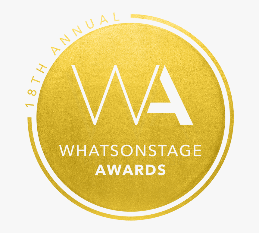 18th Annual Whatsonstage Awards Gold - Whats On Stage Awards 2018, HD Png Download, Free Download