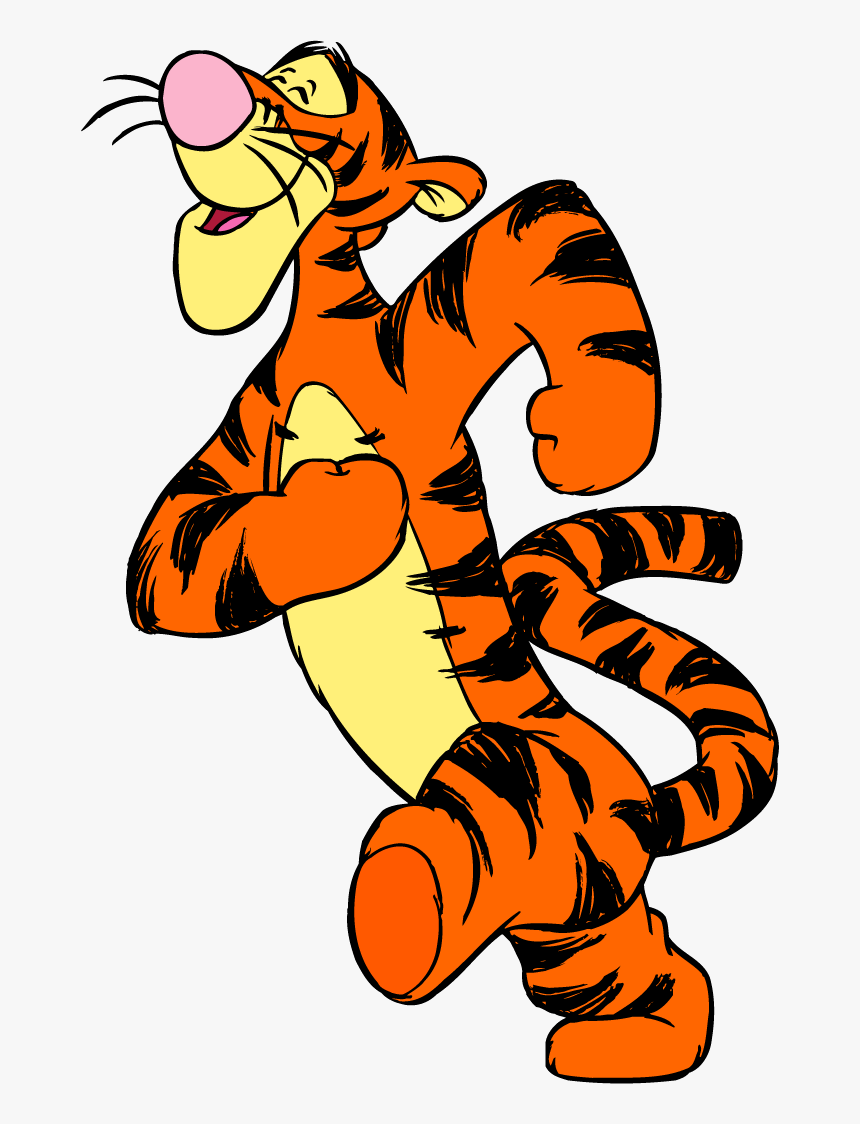 Winnie Pooh Clipart Winnie The Pooh Tigger Piglet - Tigger Hopping Gif, HD Png Download, Free Download