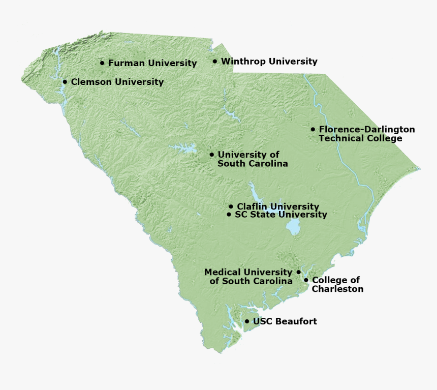 About Made In Sc - Gis Maps And South Carolina Universities And Colleges, HD Png Download, Free Download