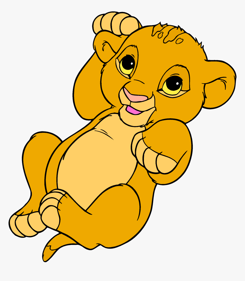 Simba Nala Lion Clip Art - Lion King Baby Simba, HD Png Download, Free Download