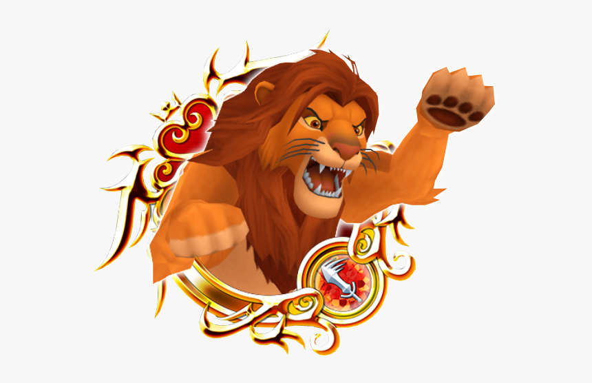 Simba - Kingdom Hearts Riku Medal, HD Png Download, Free Download