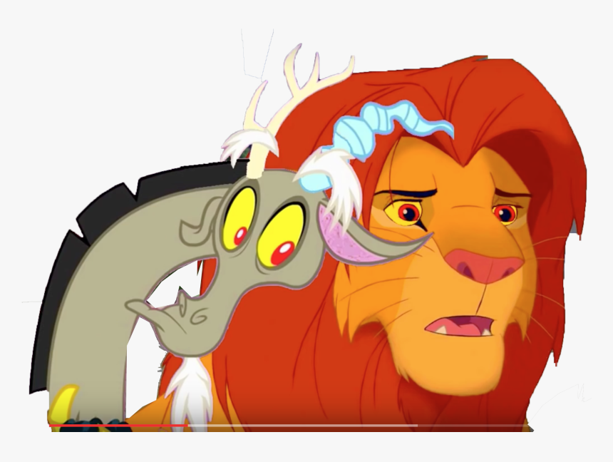 Discord And Simba - Emoji Anime Discord, HD Png Download, Free Download