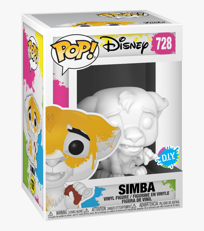 Funko Pop Disney Diy Simba, HD Png Download, Free Download