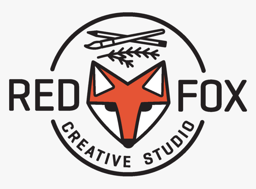Logo Red Fox Creative Studio - Emblem, HD Png Download, Free Download