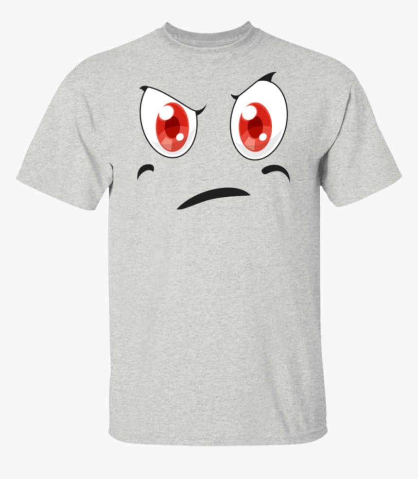 Perplexed Emoji Halloween Confused Face T Shirt - T-shirt, HD Png ...