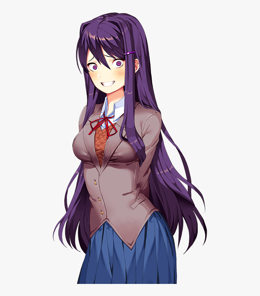 Doki Doki Literature Club Yuri, HD Png Download, Free Download