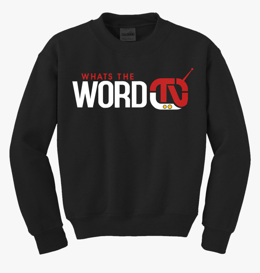 Black Wtw Crew Neck, HD Png Download, Free Download