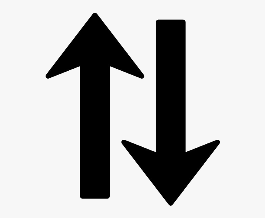 Sort Arrow Png High-quality Image - Up Down Arrow Png, Transparent Png, Free Download