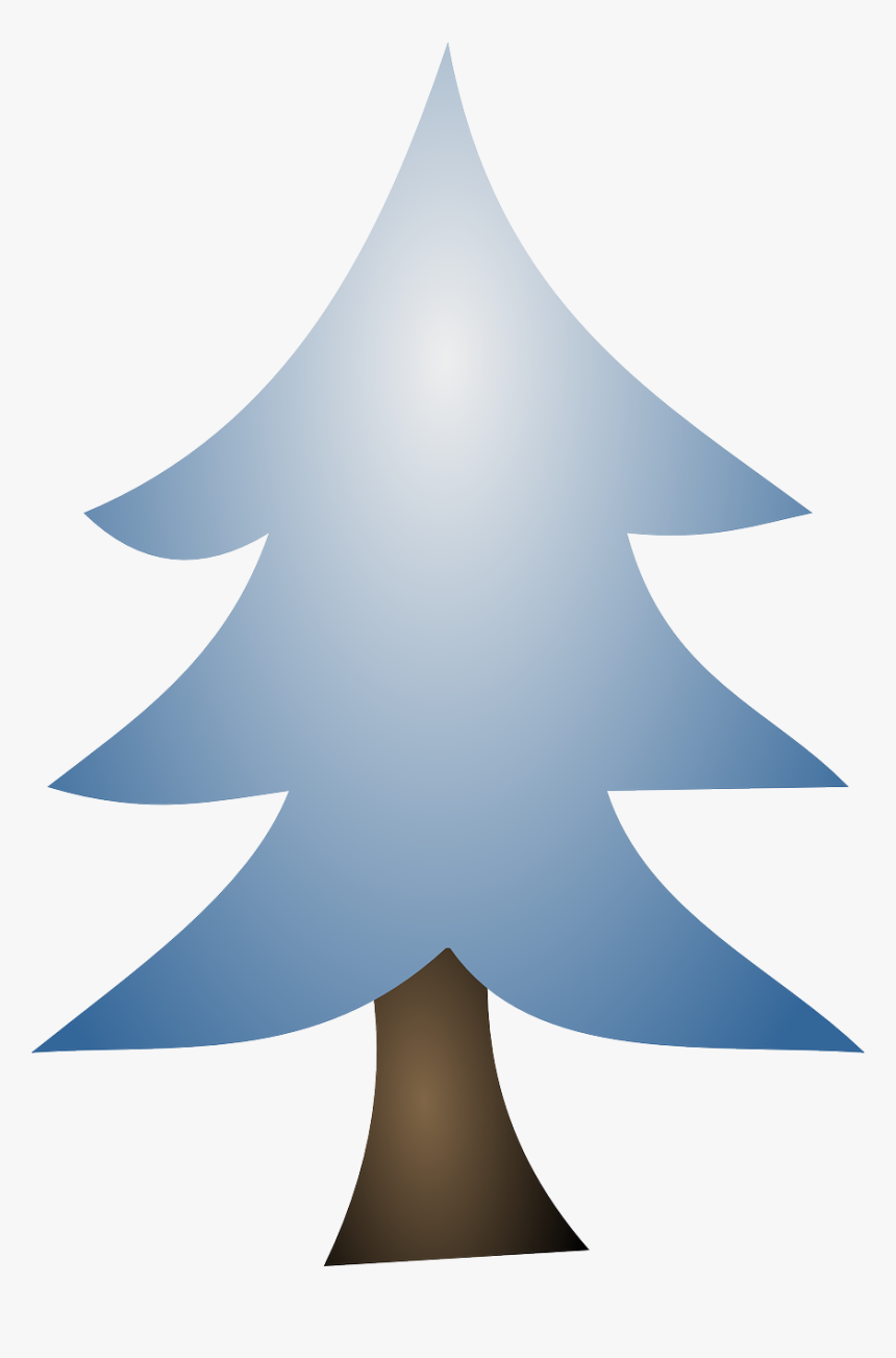 Christmas Tree Christmas Noel Free Photo - Blue Pine Tree Clip Art, HD Png Download, Free Download
