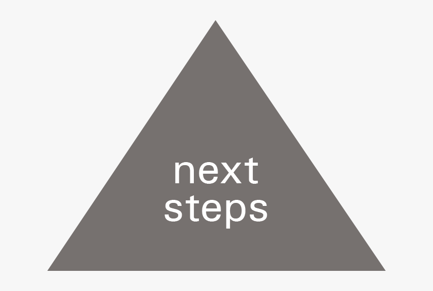 Next-steps - Triangle, HD Png Download, Free Download