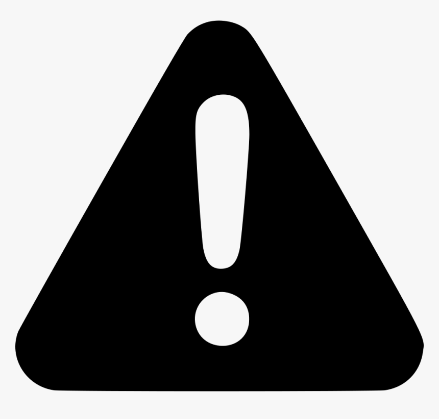 Attention - White Attention Icon Png, Transparent Png - kindpng