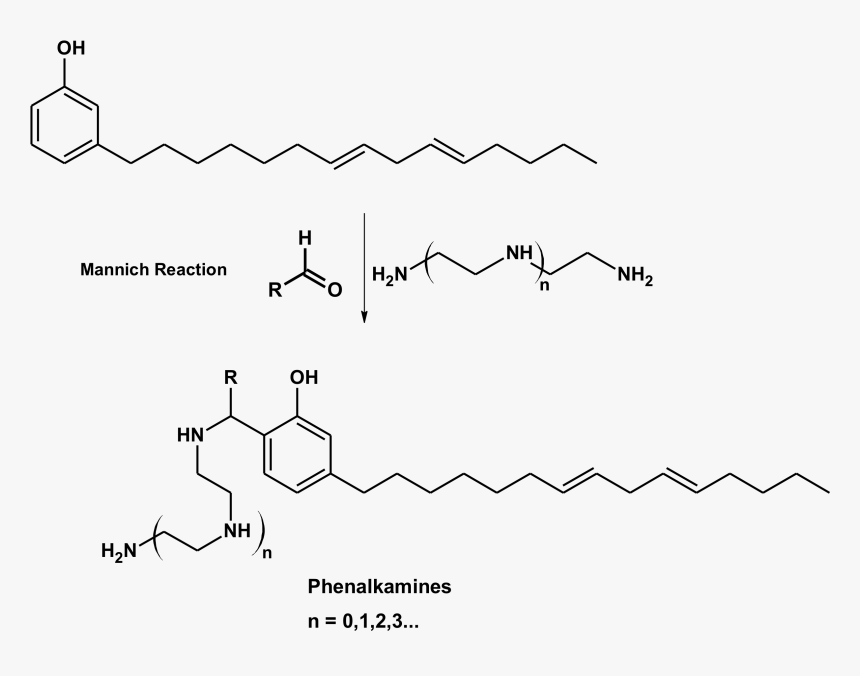 Phenalkamine Structure, HD Png Download, Free Download