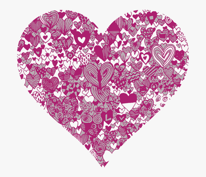 Divine Treasure, Divine Lifestyle, Mandala Art, Zentangle - Embroidery Hearts, HD Png Download, Free Download