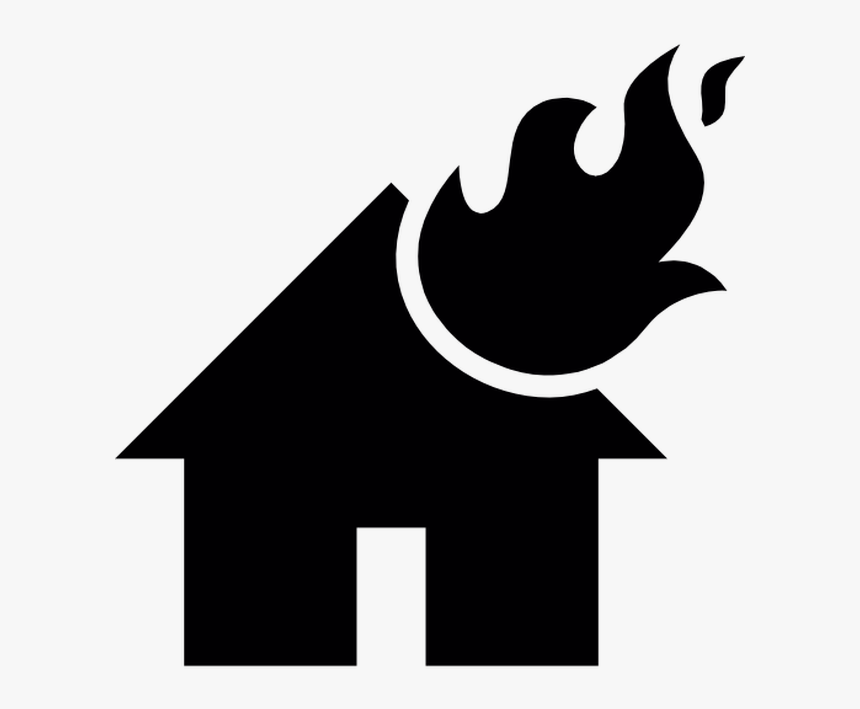 House Fire Icon Png, Transparent Png, Free Download