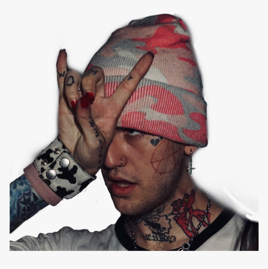 #lilpeep #lil #peep - Lil Peep Face Png, Transparent Png, Free Download