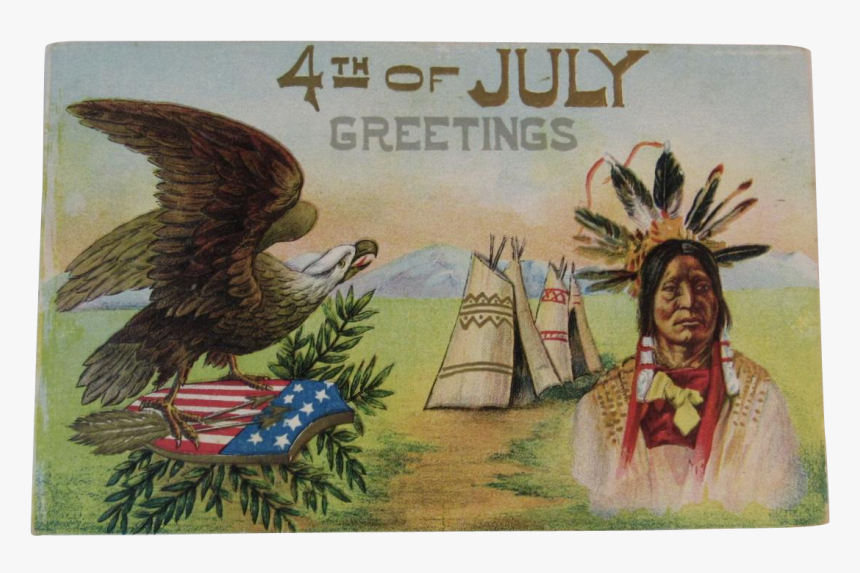 Vintage 4 Of July Postcards, HD Png Download, Free Download