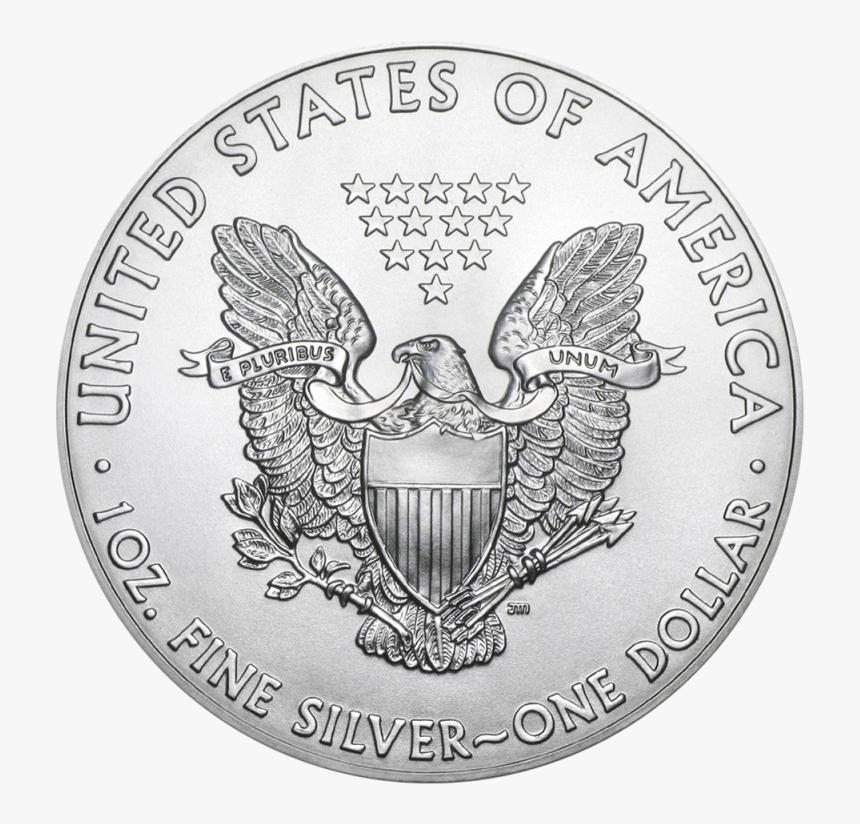 American Silver Eagle , Png Download - 1 Oz Silver Coin American Eagle 2018, Transparent Png, Free Download