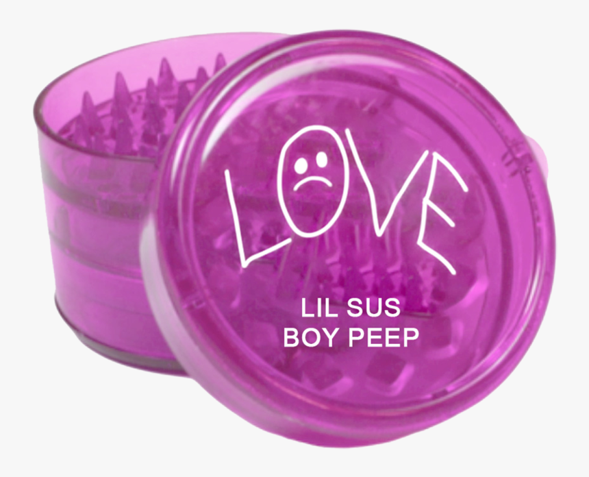 Lil Peep X Sus Boy Limited Edition Grinder - Lil Peep Sus Boy Grinder, HD Png Download, Free Download
