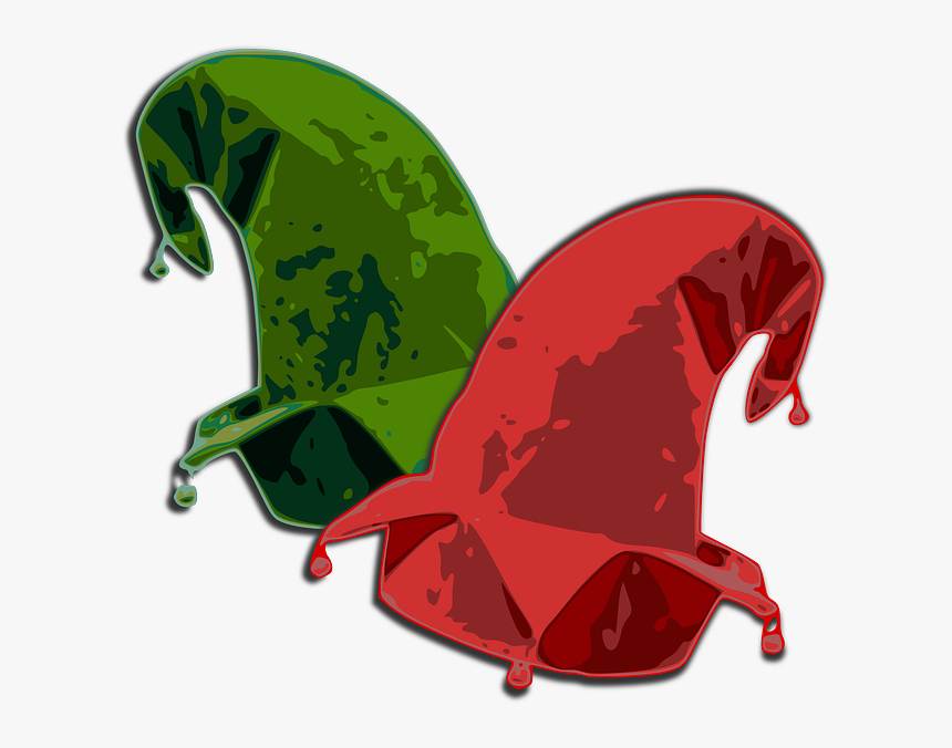 Transparent Jester Hat Clipart - Elf Hat Clipart, HD Png Download, Free Download