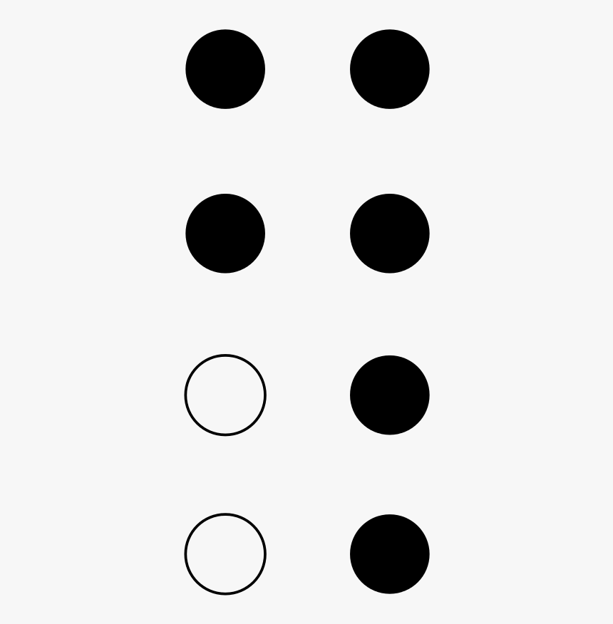 Braille 8 Dots, HD Png Download, Free Download