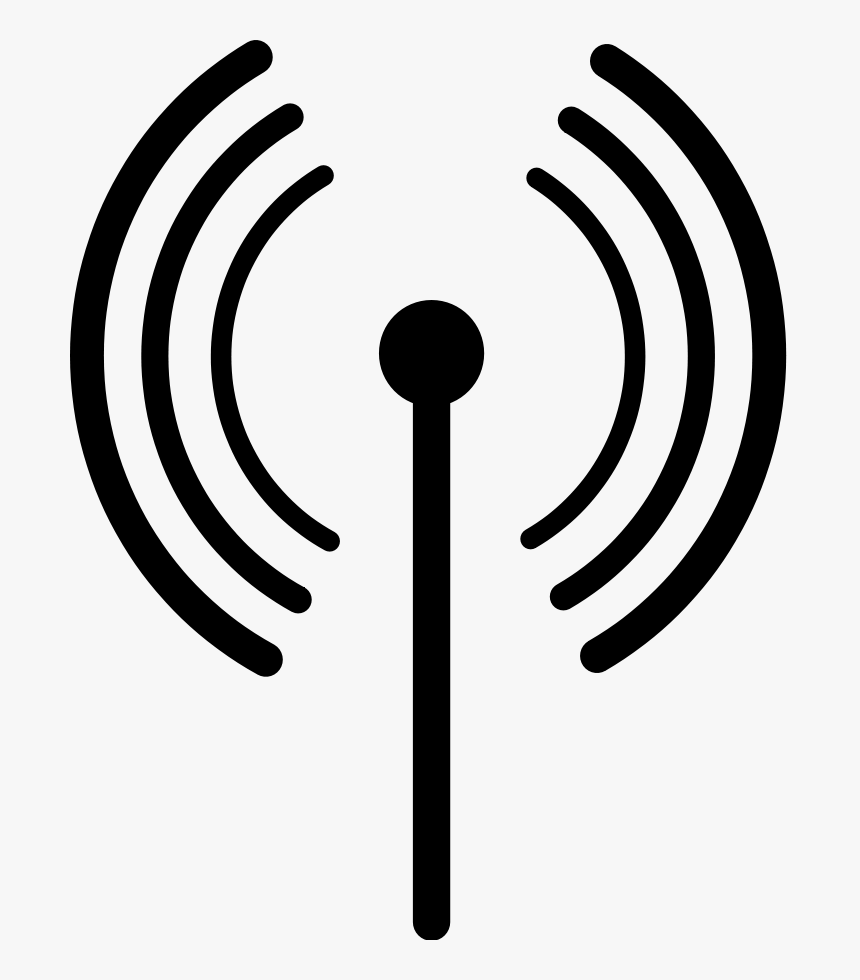 Wireless/wifi Symbol Svg Clip Arts - Wifi Symbol, HD Png Download, Free Download