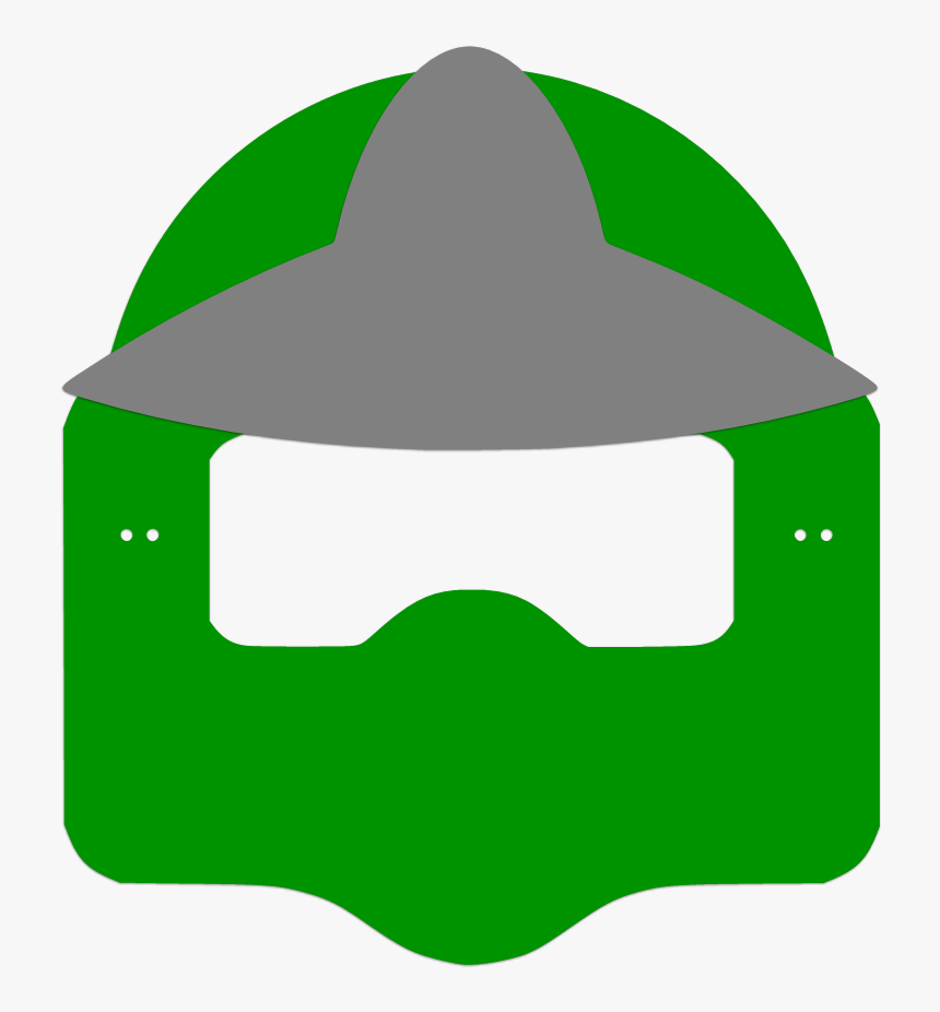 How To Make A Ninja Mask Photo - Printable Green Ninjago Mask, HD Png Download, Free Download