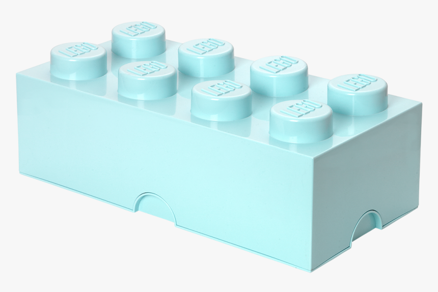 Lego Brick 8 Light Blue, Design By Room Copenhagen - Arrumação Caixas Lego, HD Png Download, Free Download