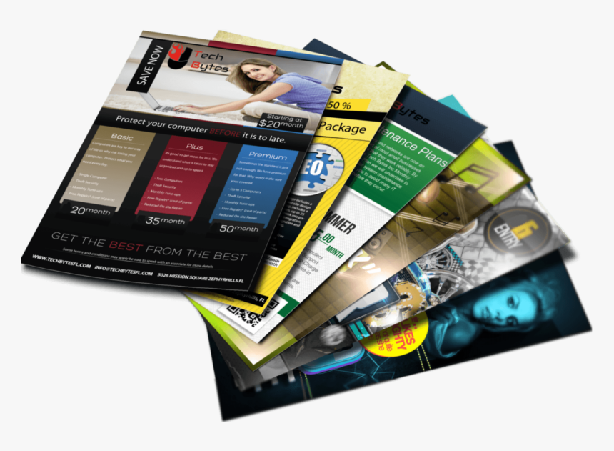 4 - Flyers And Brochures, HD Png Download, Free Download