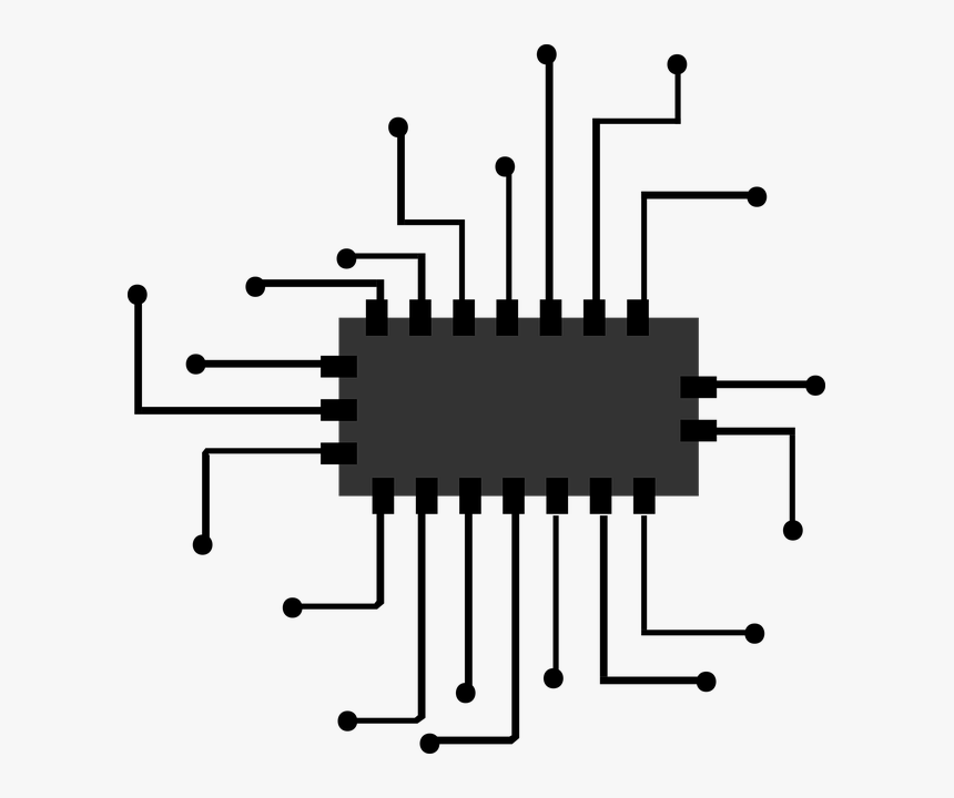 Free Vector Graphic - Circuit Icon Png Free, Transparent Png, Free Download