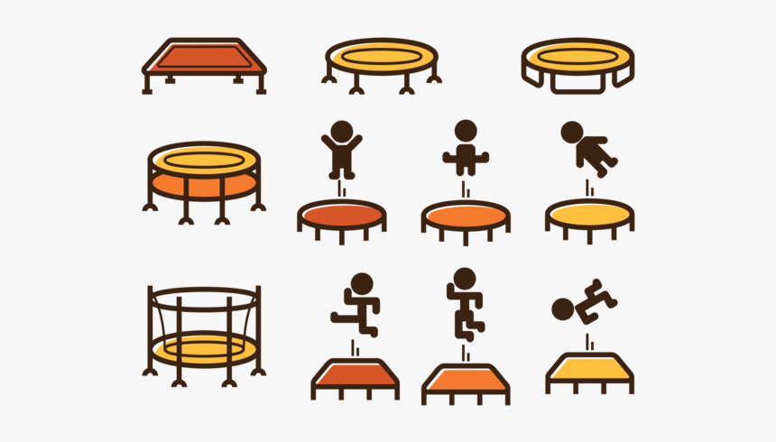 Trampolin Vector, HD Png Download, Free Download
