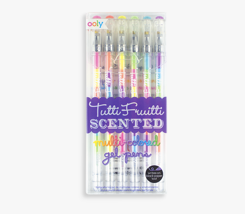 Tutti Fruitti Scented Gel Pens - Color Pens Set, HD Png Download, Free Download