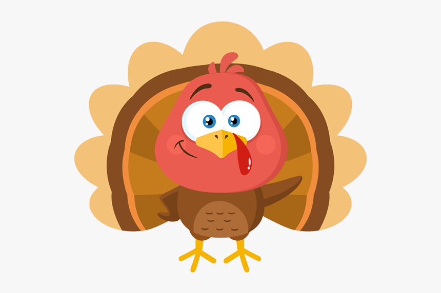 Cute Cartoon Turkey Bird, HD Png Download, Free Download