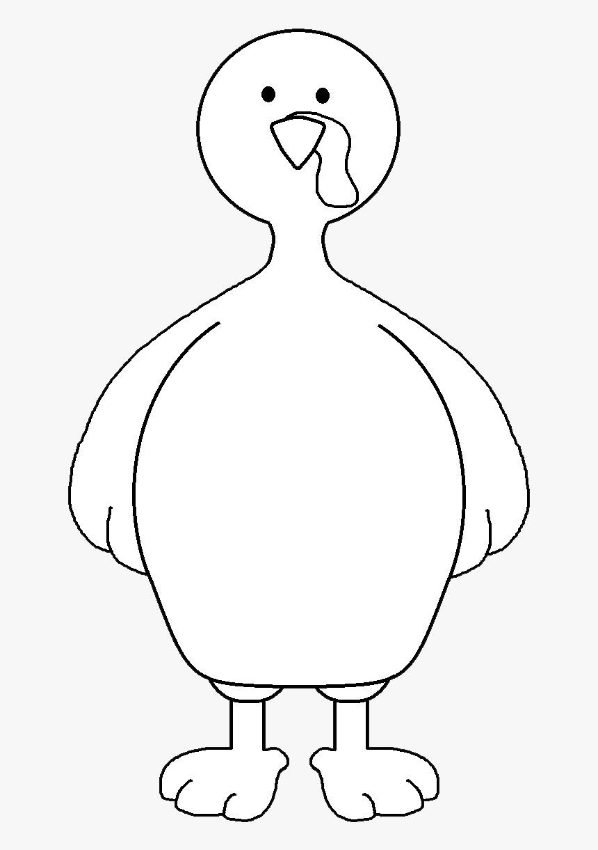 Turkey With No Feathers Clipart, HD Png Download, Free Download