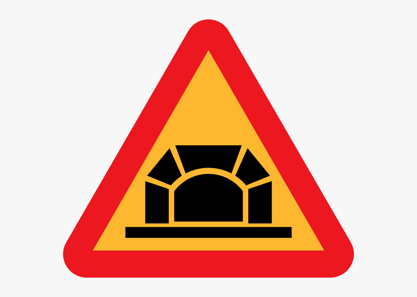 Tunnel Road Sign, HD Png Download, Free Download