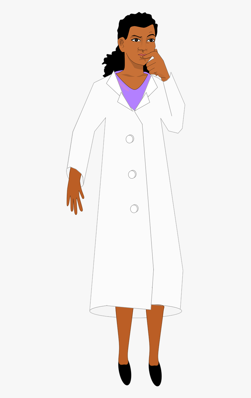 Black Woman Chemist Female Free Photo - Quimico Negro Png, Transparent Png, Free Download