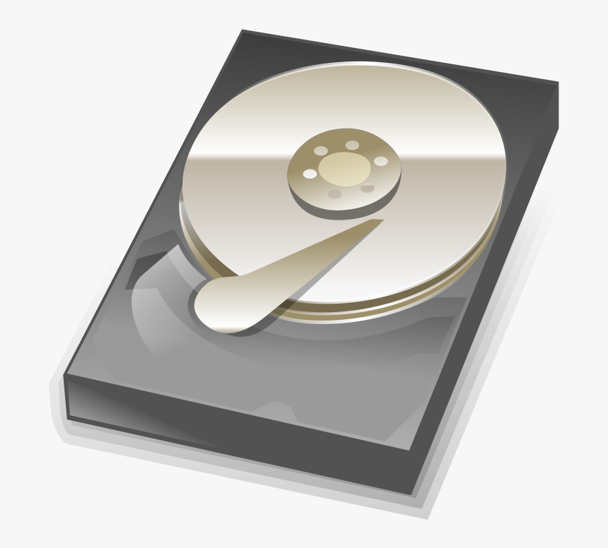 Hard Disk Svg Clip Arts - Hdd Clipart, HD Png Download, Free Download