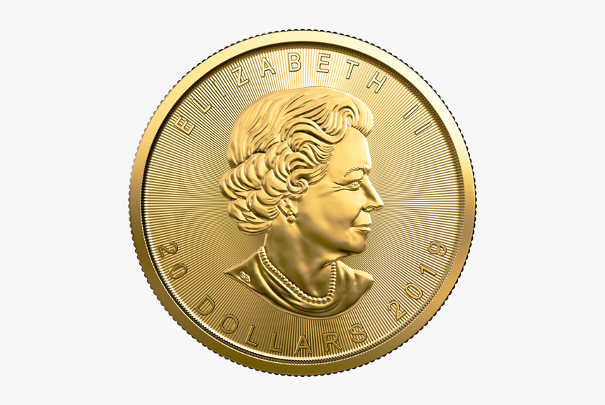 2020 Gold Maple Leaf Coin, HD Png Download, Free Download