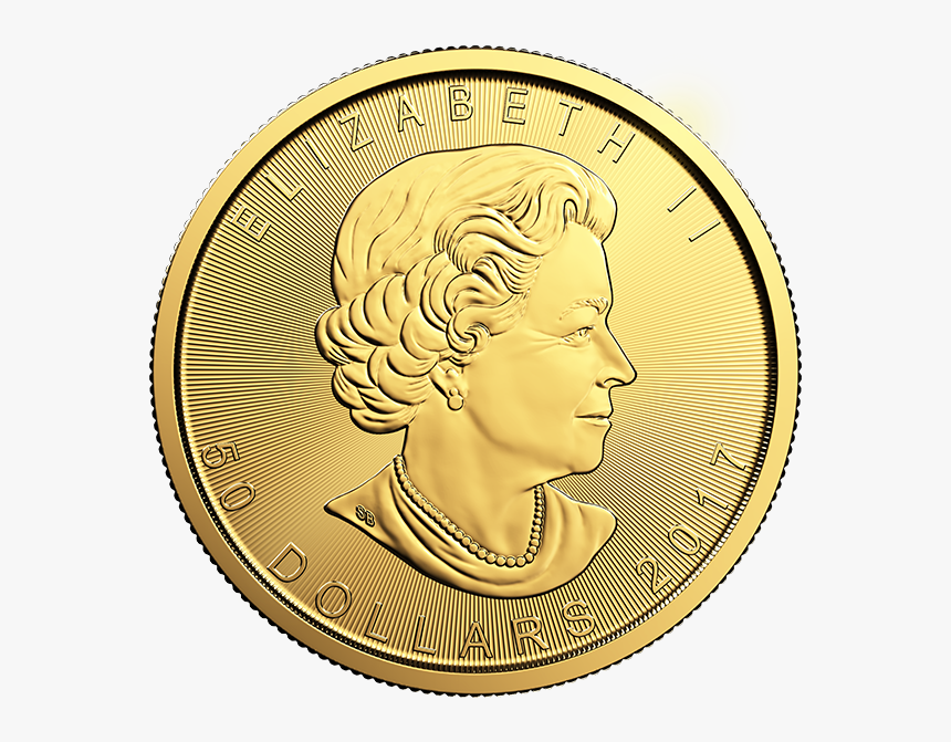 The Design Of The Gold Canadian Maple Leaf Coin Is - 2018 Gold Maple Leaf Coin, HD Png Download, Free Download