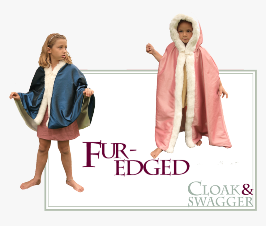 Fur Edged Button Whole Png - Girl, Transparent Png, Free Download