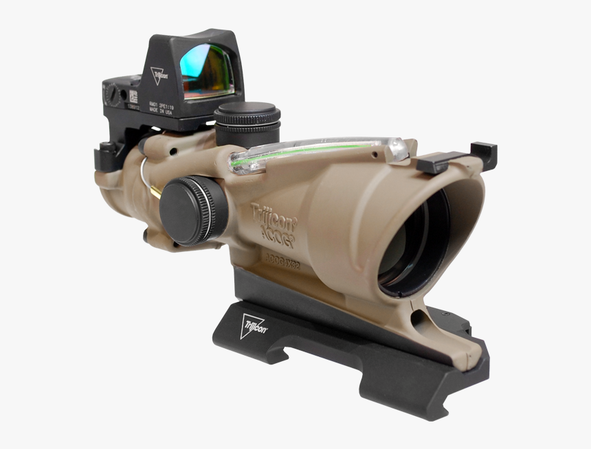 Picture Of Trijicon Acog Dual Illum Green Crosshair - Trijicon Acog, HD Png Download, Free Download