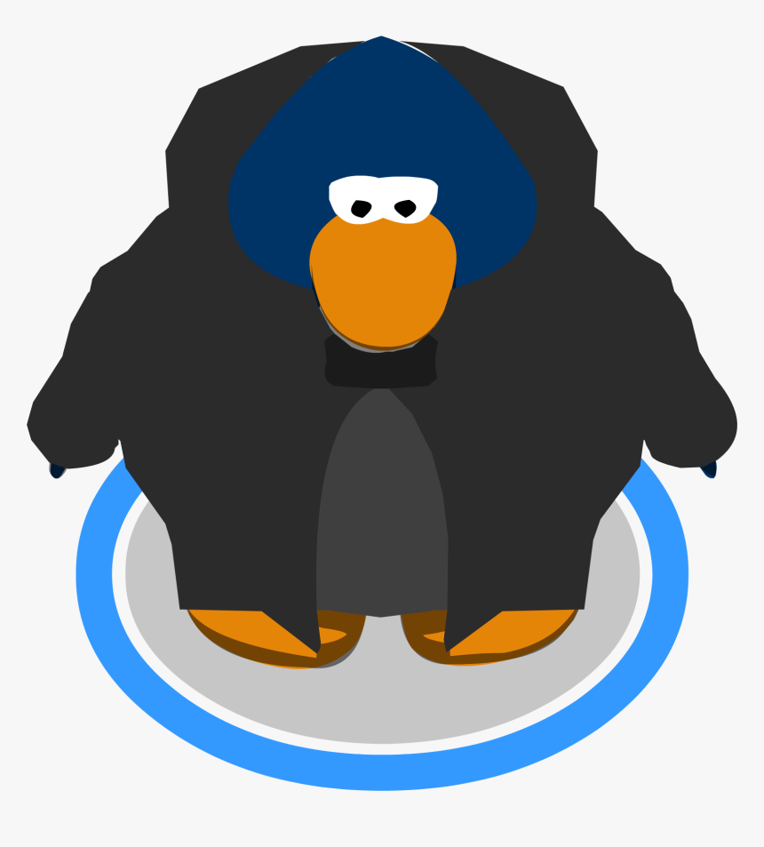 Emperor Palpatine Cloak In-game - Club Penguin Black Penguin, HD Png Download, Free Download